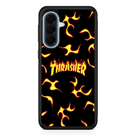 Thrasher Frame of Flame Samsung Galaxy A57 Case | Slim Samsung Galaxy A57 Protective Case