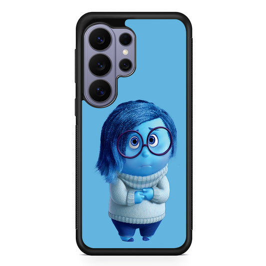 Inside Out Sadness Blue Samsung Galaxy S26 Ultra Case | Protective Rubber Cover