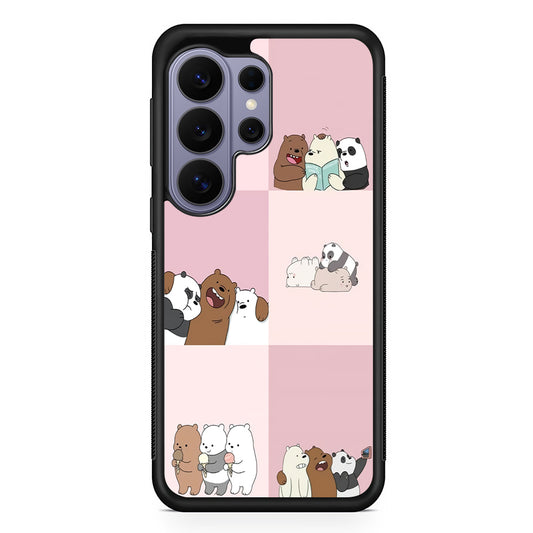 We Bare Bear Daily Life Samsung Galaxy S26 Ultra Case | Protective Rubber Cover