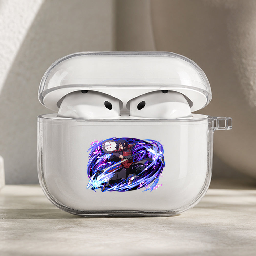 Madara Savage Battle Form Protective Apple AirPods Pro 3 Clear Case | Shockproof Cover