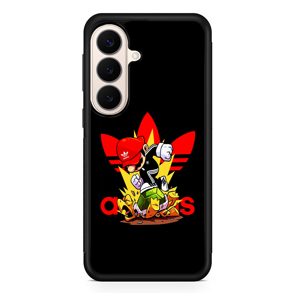 Adidas Super Mario Turtle Samsung Galaxy S26 Case – Slim Protective Phone Cover