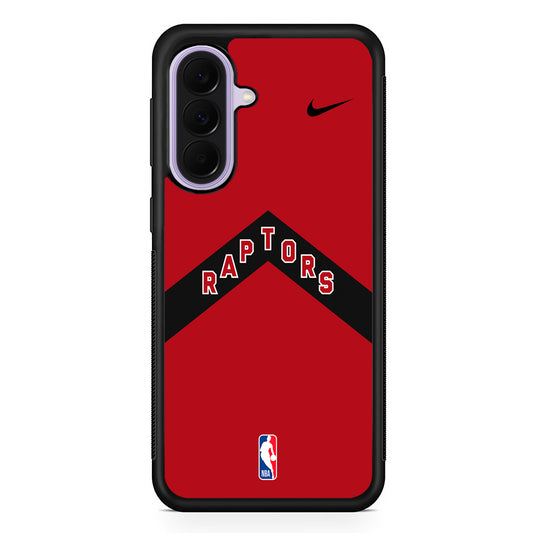 NBA Toronto Raptors Red Nike Samsung Galaxy A37 Case | Samsung Galaxy A37 Rubber Protective Case