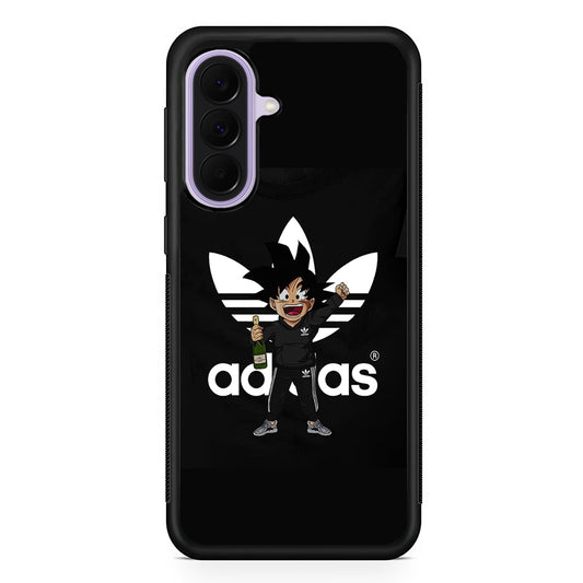 Adidas Son Goku Drink Samsung Galaxy A37 Case | Samsung Galaxy A37 Rubber Protective Case