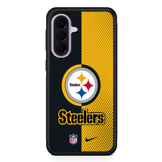 NFL Pittsburgh Steelers Nike Samsung Galaxy A37 Case | Samsung Galaxy A37 Rubber Protective Case