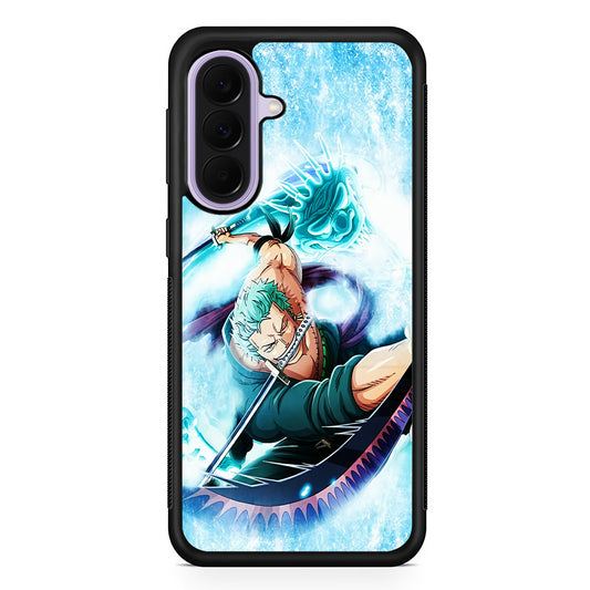 Roronoa Zoro Dragon Sword Samsung Galaxy A37 Case | Samsung Galaxy A37 Rubber Protective Case