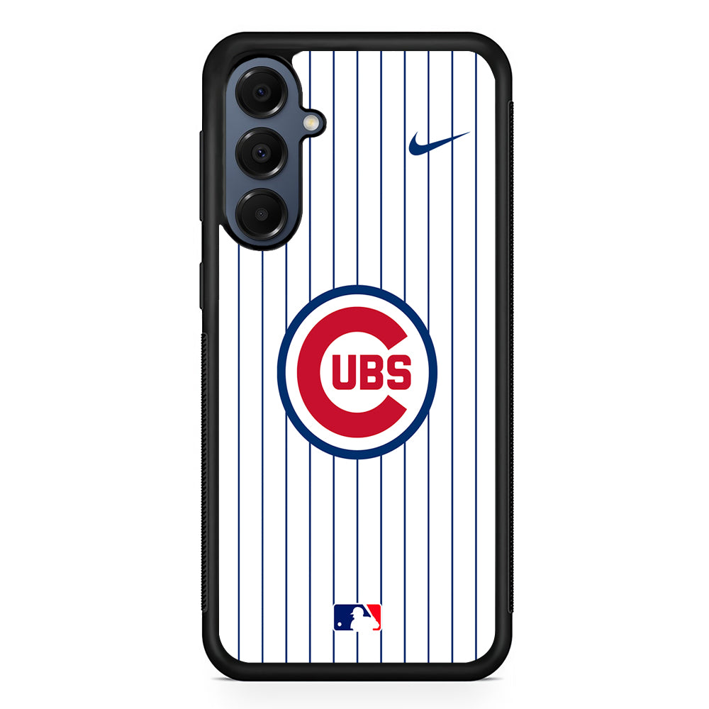 MLB Chicago Cubs White Nike Samsung Galaxy A16 Case | Slim Protective Cover for Samsung Galaxy A16