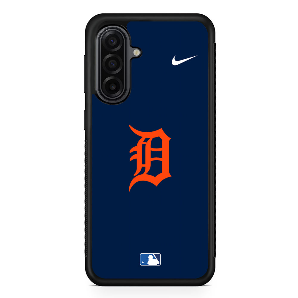 MLB Detroit Tigers Navy Nike Samsung Galaxy A17 Case | Durable Rubber Samsung Galaxy A17 Phone Case