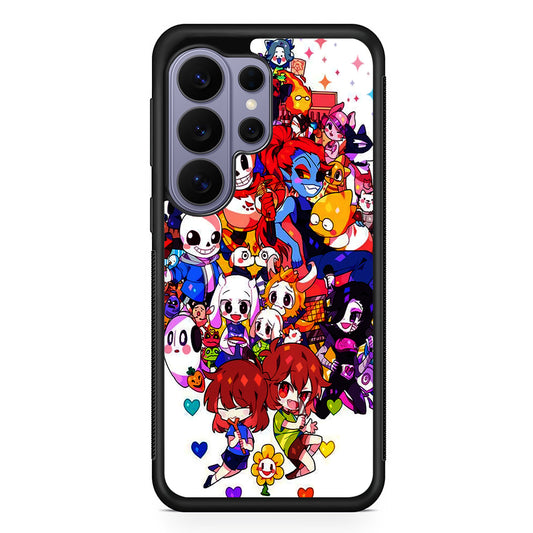 Undertale White Samsung Galaxy S26 Ultra Case | Protective Rubber Cover