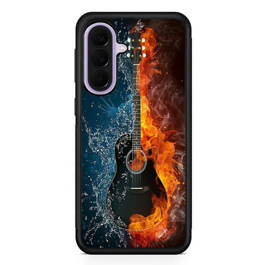 Music Guitar Art 002 Samsung Galaxy A37 Case | Samsung Galaxy A37 Rubber Protective Case