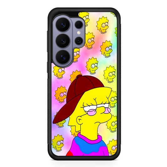 Lisa Simpson Hypebeast Samsung Galaxy S26 Ultra Case | Protective Rubber Cover