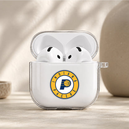 NBA Indiana Pacers Logo Protective Apple Airpods 4 Clear Case - Durable Clear Protection