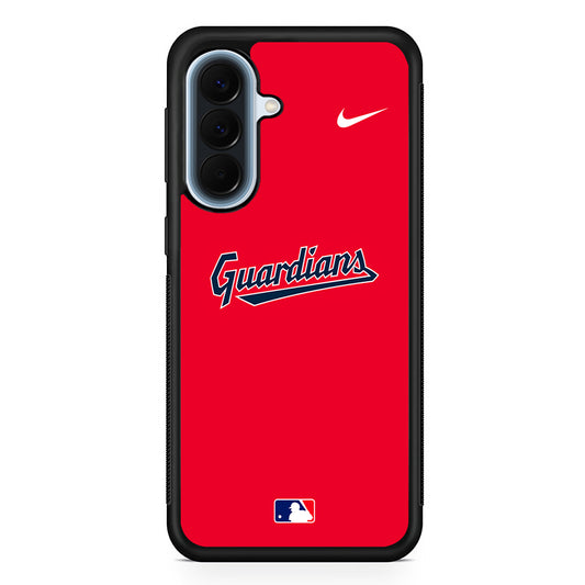 MLB Cleveland Guardians Red Nike Samsung Galaxy A57 Case | Slim Samsung Galaxy A57 Protective Case
