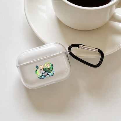 Tsunade Fifth Hokage Protective Apple AirPods Pro 3 Clear Case | Shockproof Cover