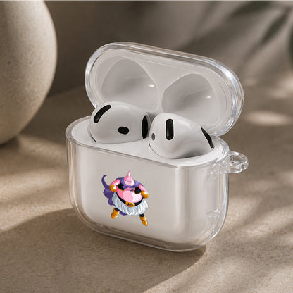 Dragon Ball Z Fat Majin Buu Protective Apple Airpods 4 Clear Case - Durable Clear Protection
