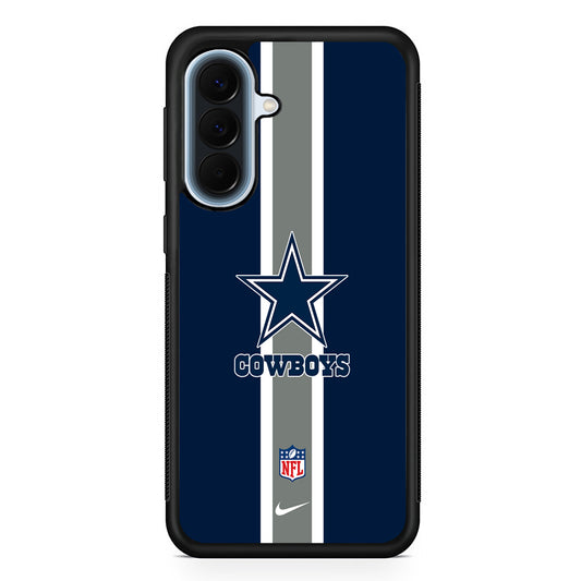 NFL Dallas Cowboys Stripe Nike Samsung Galaxy A57 Case | Slim Samsung Galaxy A57 Protective Case