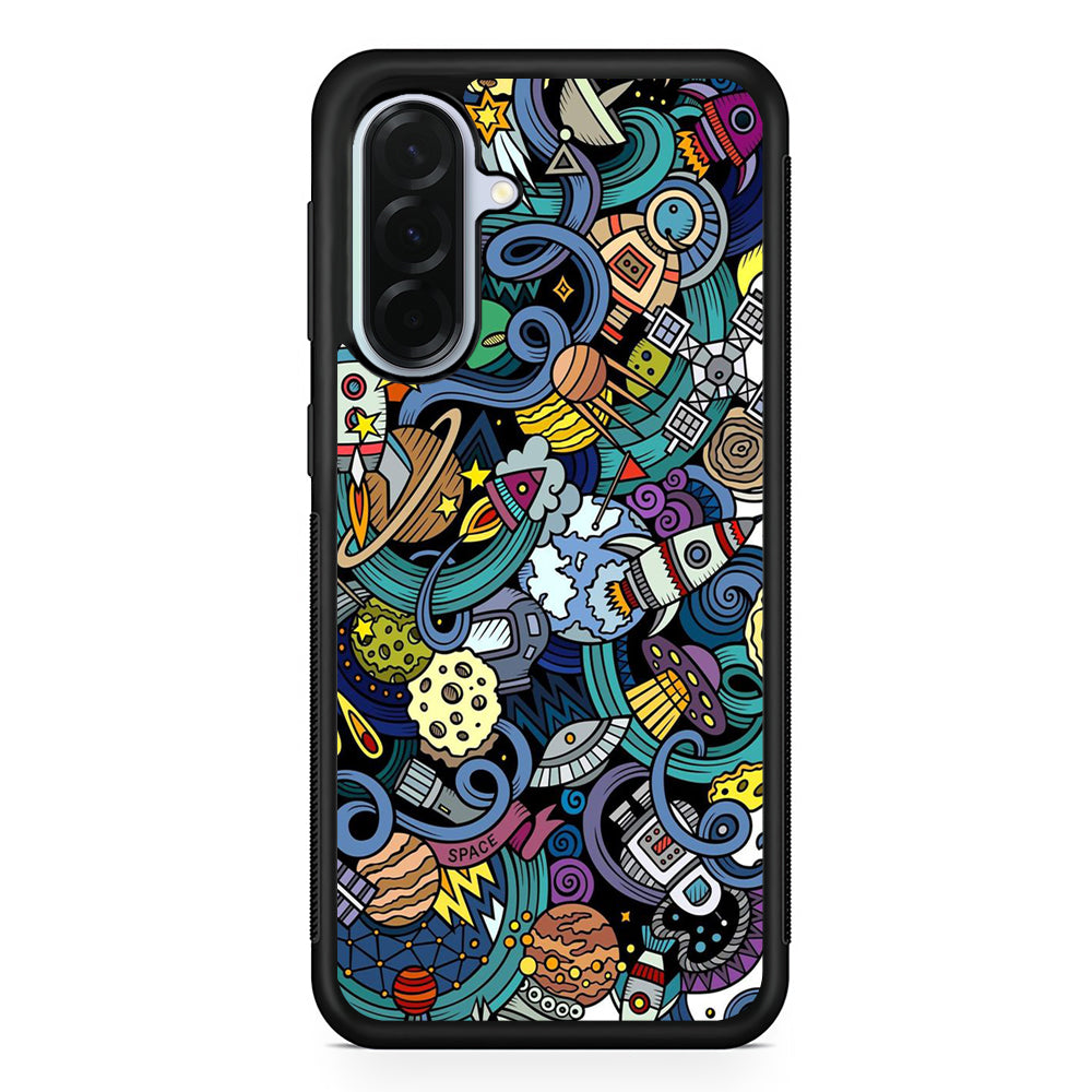 Doodle 002 Samsung Galaxy A36 Case | Durable Samsung Galaxy A36 Protective Case