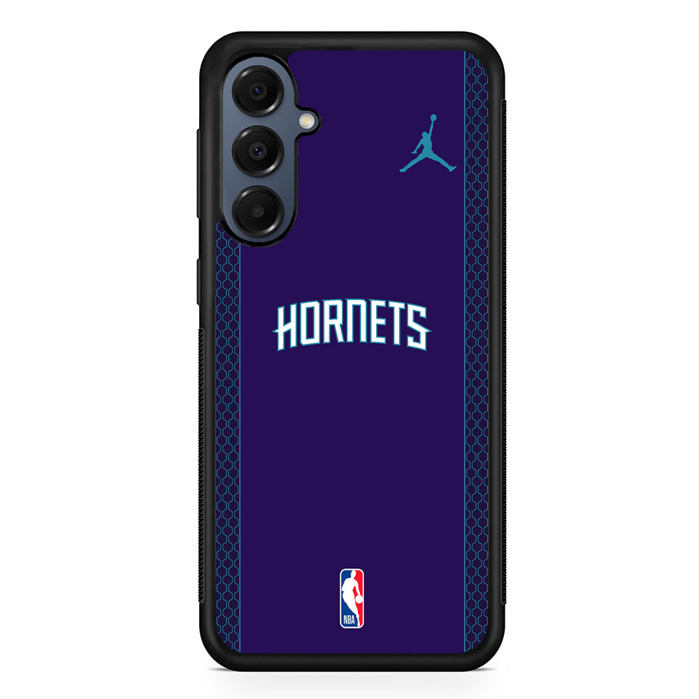 NBA Charlotte Hornets Purple Jordan Samsung Galaxy A16 Case | Slim Protective Cover for Samsung Galaxy A16