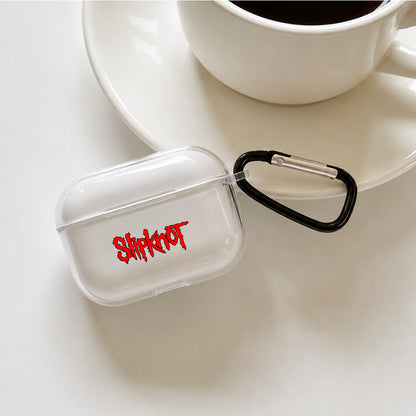 Slipknot Heavy Metal Protective Apple AirPods Pro 3 Clear Case | Shockproof Cover