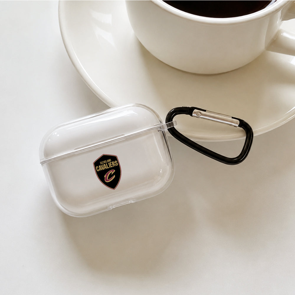 NBA Cleveland Cavaliers Symbol Protective Apple AirPods Pro 3 Clear Case | Shockproof Cover