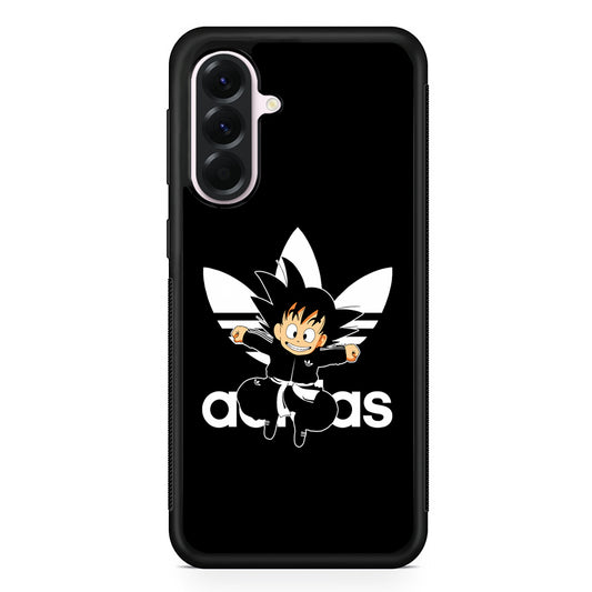 Adidas Son Goku Jump Samsung Galaxy A56 Case | Samsung Galaxy A56 Protective Rubber Case