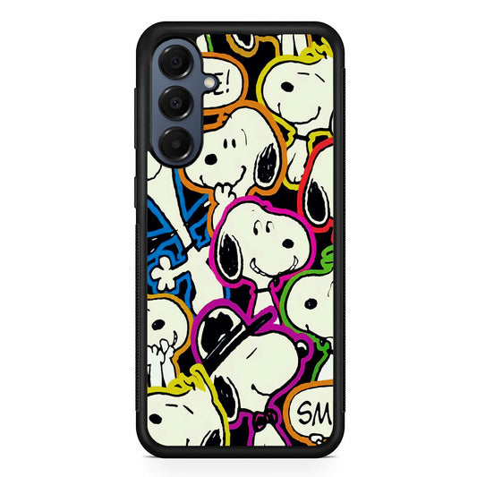 Snoopy Doodle Samsung Galaxy A16 Case | Slim Protective Cover for Samsung Galaxy A16