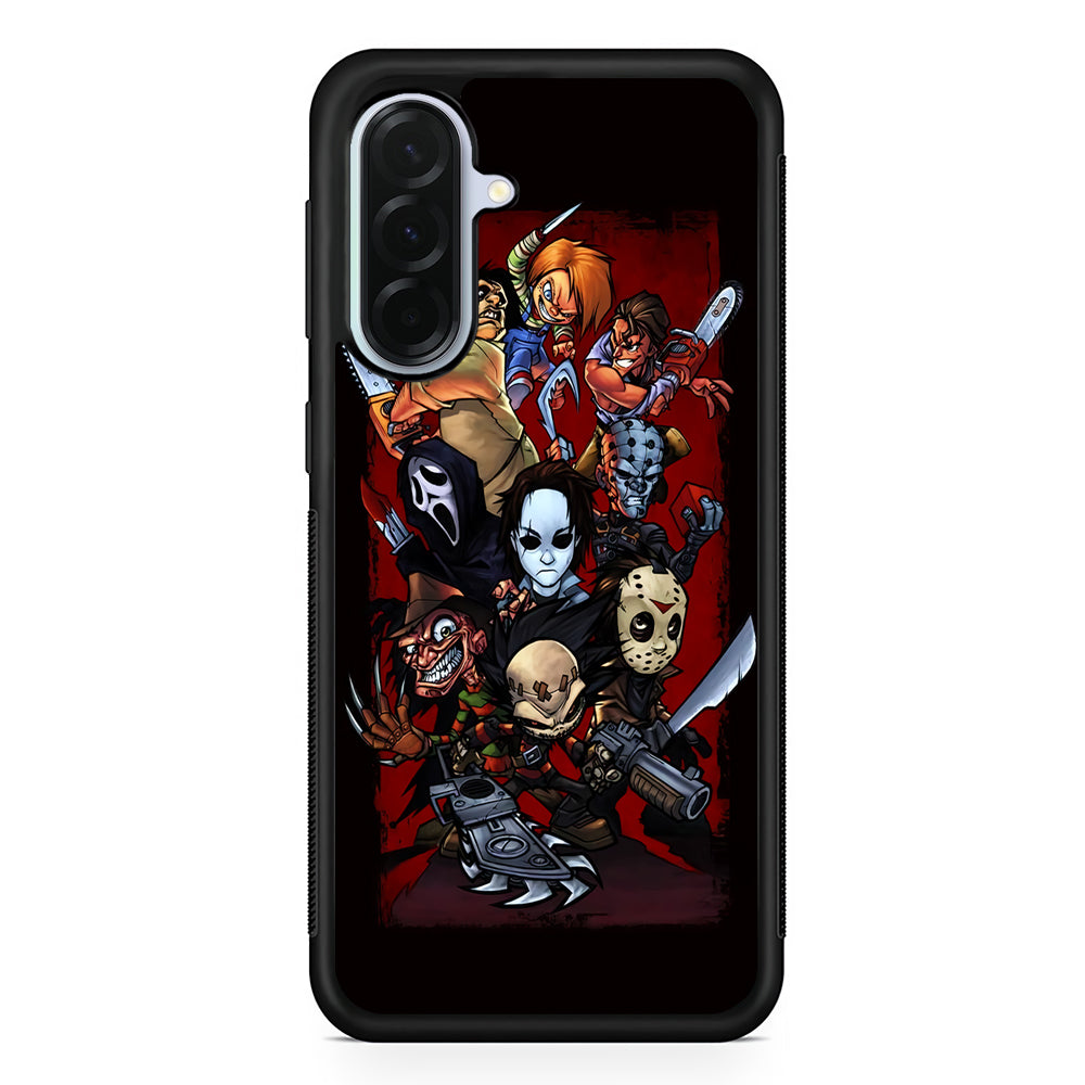 Horror Character Cartoon Samsung Galaxy A36 Case | Durable Samsung Galaxy A36 Protective Case