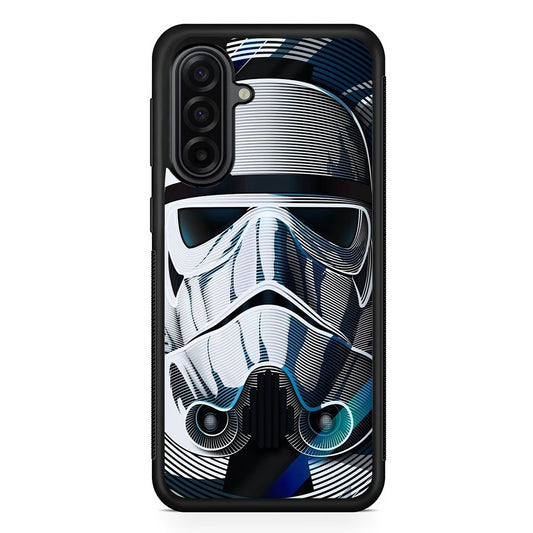 Stormtrooper Face Star Wars Samsung Galaxy A17 Case | Durable Rubber Samsung Galaxy A17 Phone Case