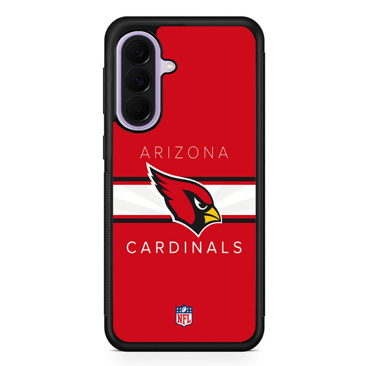 NFL Arizona Cardinals Team Logo Samsung Galaxy A37 Case | Samsung Galaxy A37 Rubber Protective Case