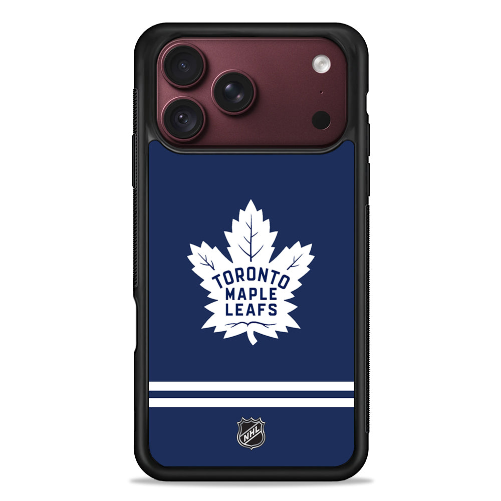 NHL Toronto Maple Leafs Team iPhone 18 Pro Max Case – Slim Silicone Protective Cover