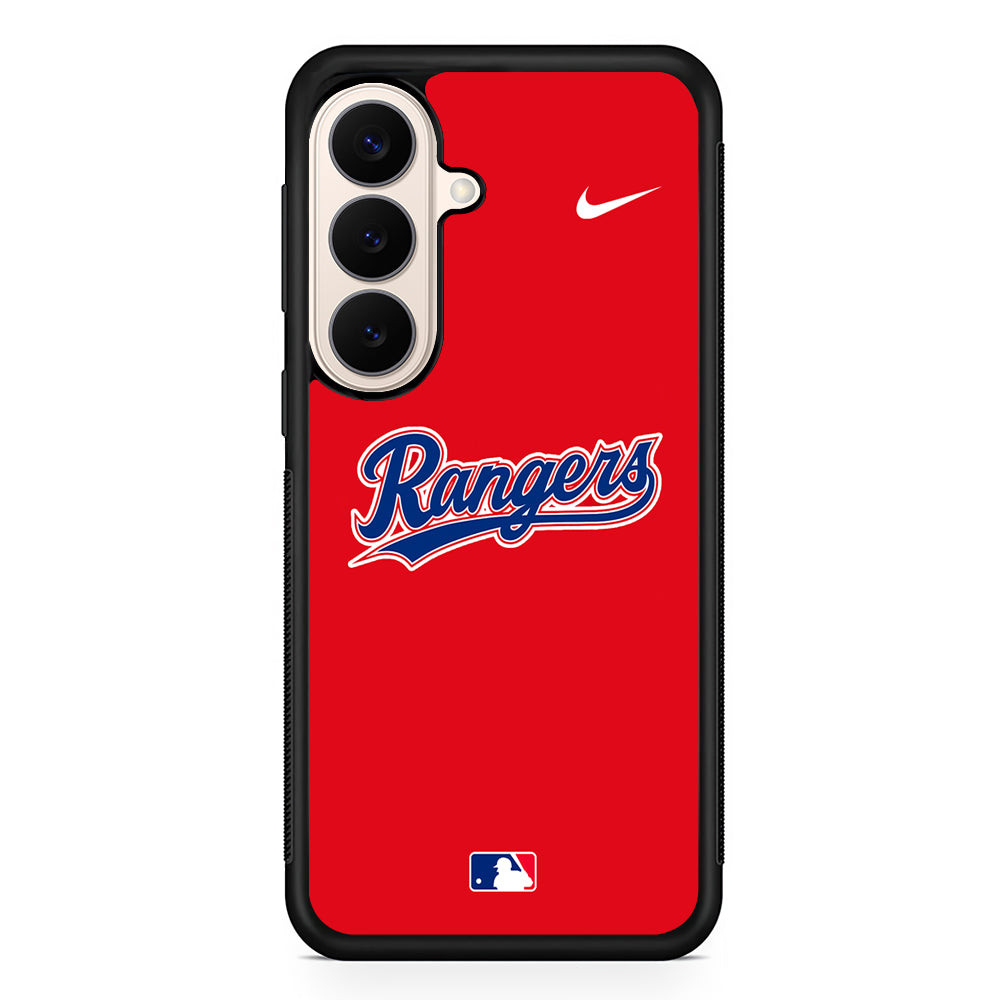 MLB Texas Rangers Red Nike Samsung Galaxy S26 Case – Slim Protective Phone Cover