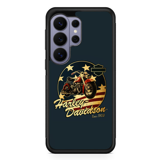 Harley Vintage Logo Samsung Galaxy S26 Ultra Case | Slim Durable Protective Cover