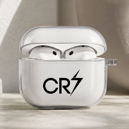 Cristiano Ronaldo CR7 Protective Apple AirPods Pro 3 Clear Case | Shockproof Cover