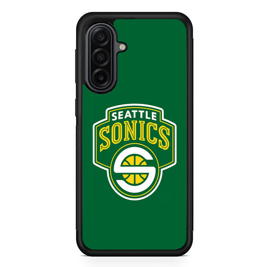 Seattle SuperSonics Logo Samsung Galaxy A17 Case | Durable Rubber Samsung Galaxy A17 Phone Case