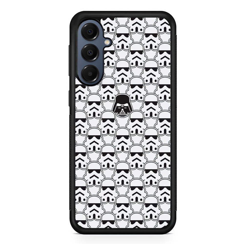 Stormtrooper Face Pattern Star Wars Samsung Galaxy A16 Case | Slim Protective Cover for Samsung Galaxy A16