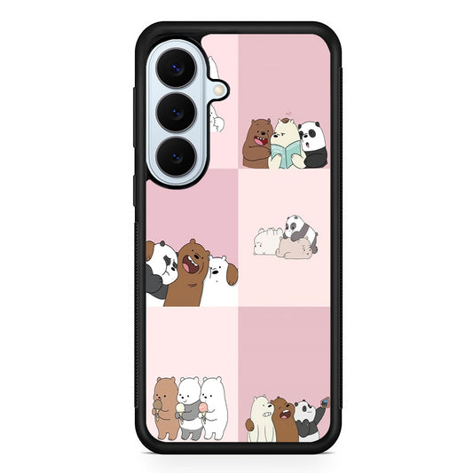 We Bare Bear Daily Life Samsung Galaxy S26 Plus Case | Slim Protective Rubber Cover