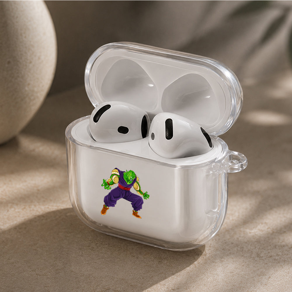 Dragon Ball Z Piccolo Power Protective Apple Airpods 4 Clear Case - Durable Clear Protection