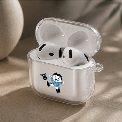 Ranking of Kings Bojji and Kage Protective Apple Airpods 4 Clear Case - Durable Clear Protection