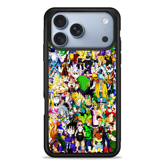 Dragon Ball Z All Characters iPhone 18 Pro Case - iPhone 18 Pro Silicone Case