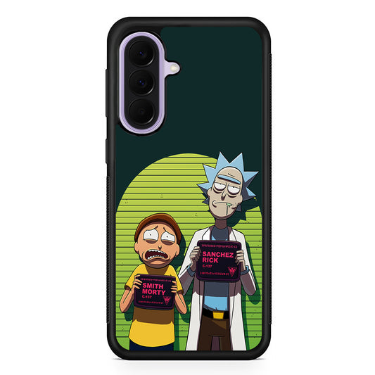 Rick and Morty Prisoner Samsung Galaxy A37 Case | Samsung Galaxy A37 Rubber Protective Case