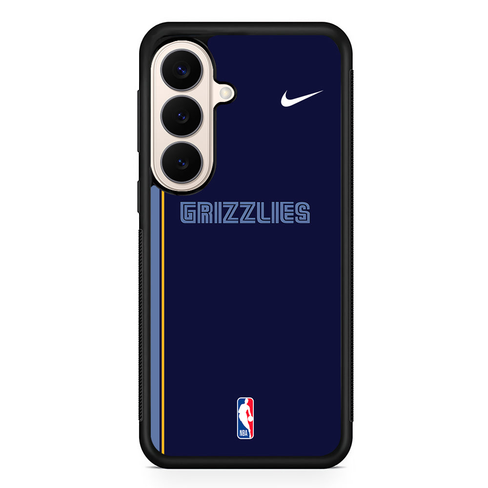 NBA Memphis Grizzlies Navy Nike Samsung Galaxy S26 Case – Slim Protective Phone Cover