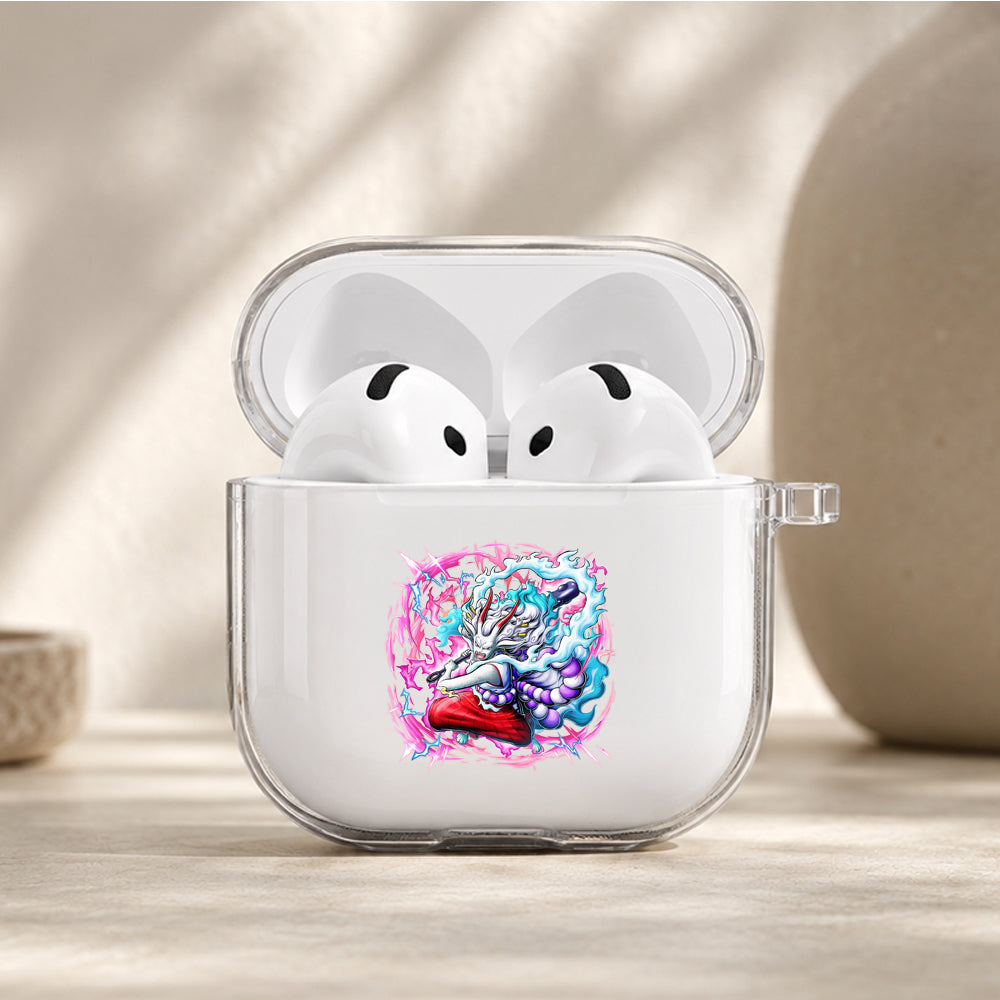 Yamato The Mythical Power Protective Apple Airpods 4 Clear Case - Durable Clear Protection