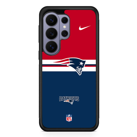 NFL New England Patriots Team Nike Samsung Galaxy S26 Ultra Case | Slim Durable Protective Cover