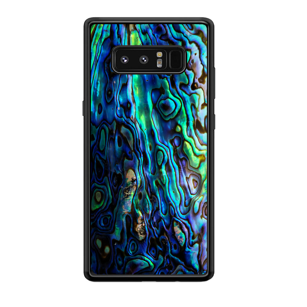 Abalone Shell Blue Samsung Galaxy Note 8 Case