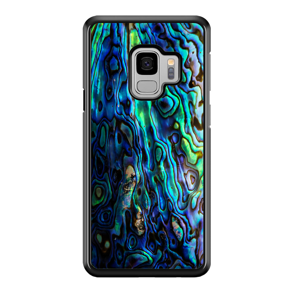 Abalone Shell Blue Samsung Galaxy S9 Case