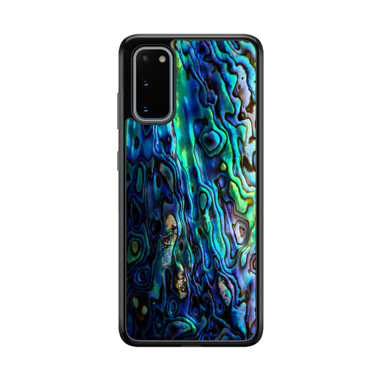 Abalone Shell Blue Samsung Galaxy S20 Case-Phone Case-Clear Soft Case-Altracase