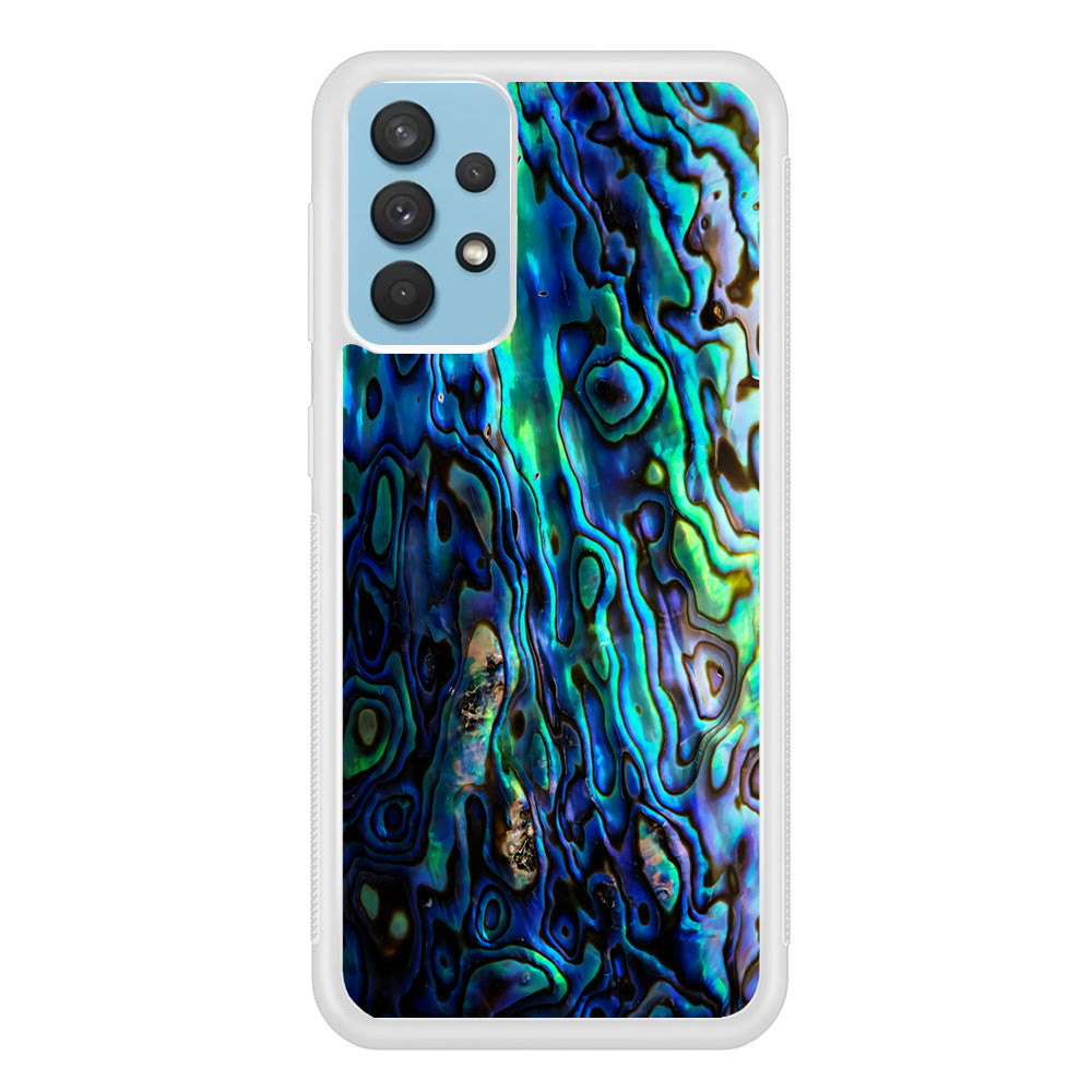 Abalone Shell Blue Samsung Galaxy A32 Case