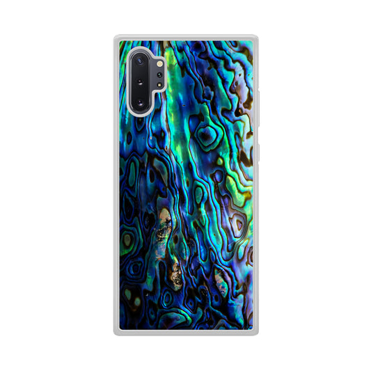 Abalone Shell Blue Samsung Galaxy Note 10 Plus Case