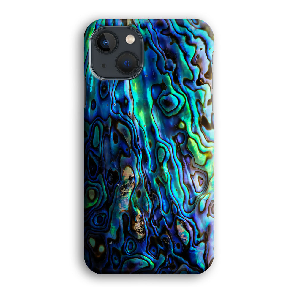 Abalone Shell Blue iPhone 14 Plus Case