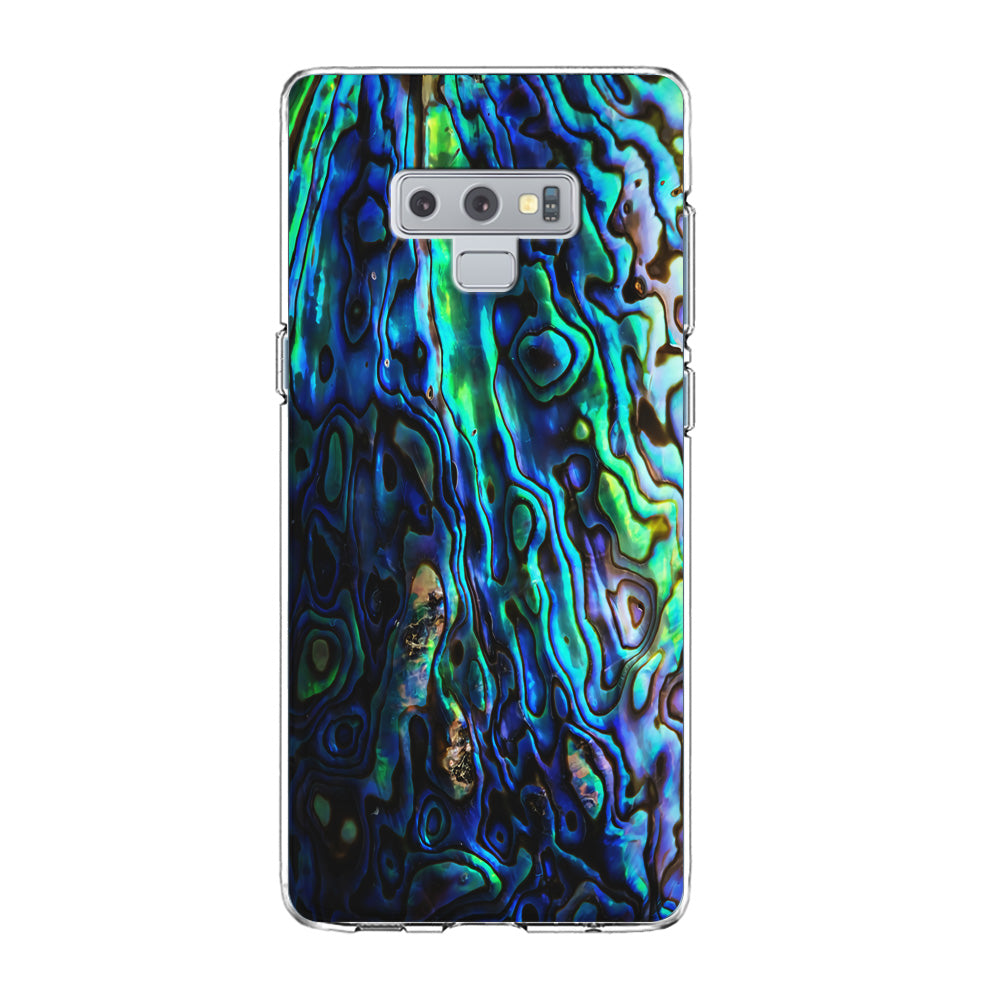 Abalone Shell Blue Samsung Galaxy Note 9 Case