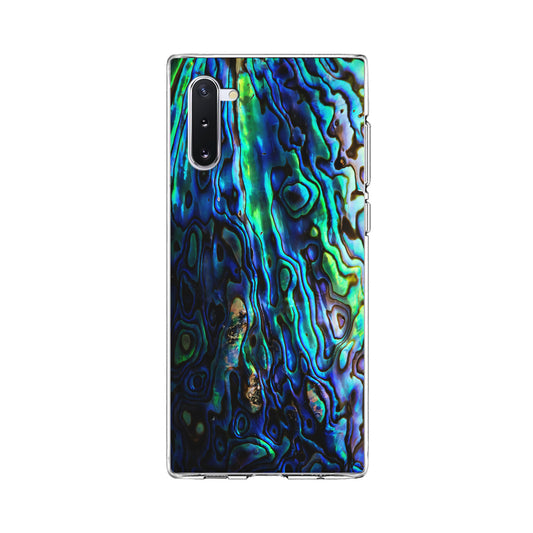 Abalone Shell Blue Samsung Galaxy Note 10 Case